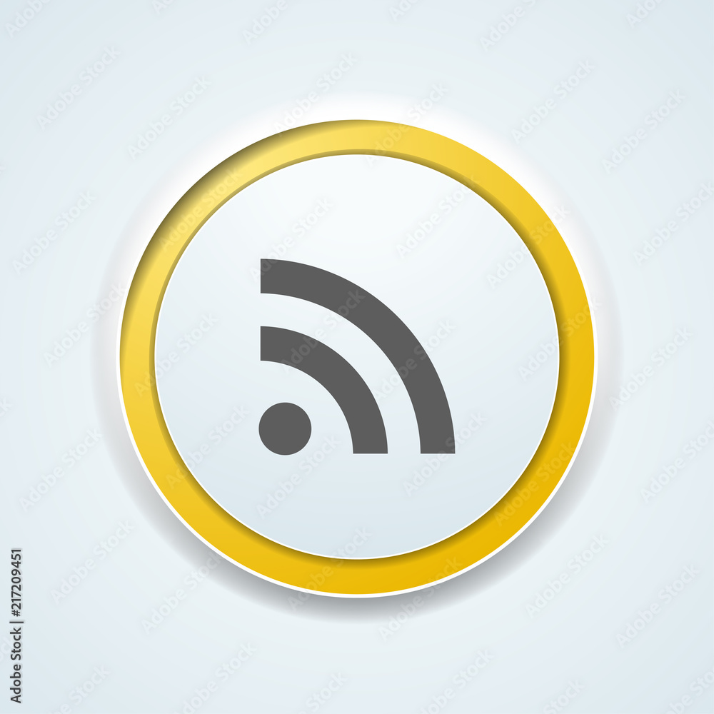 RSS button illustration RSS button illustration