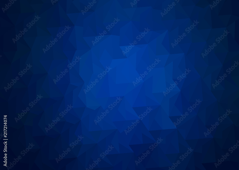 Obraz premium abstract background of ice from blue triangles