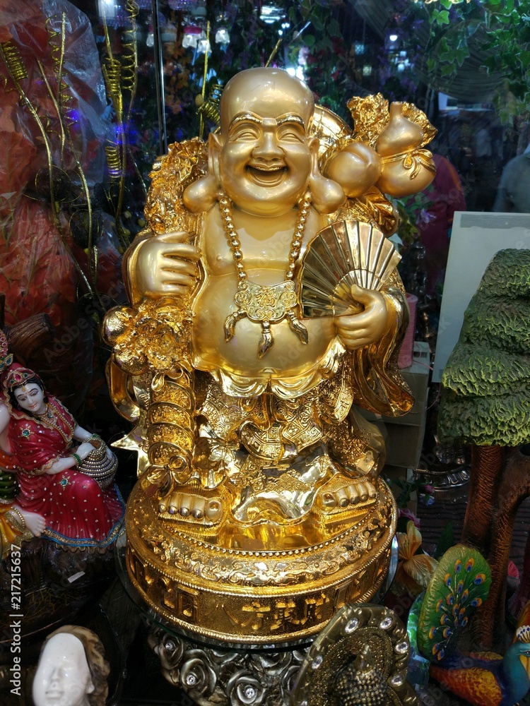 Obraz premium Laughing buddha