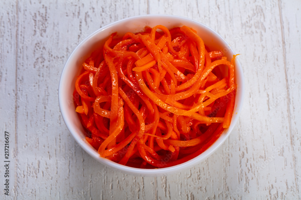 Appetizing korean carrot Appetizing korean carrot