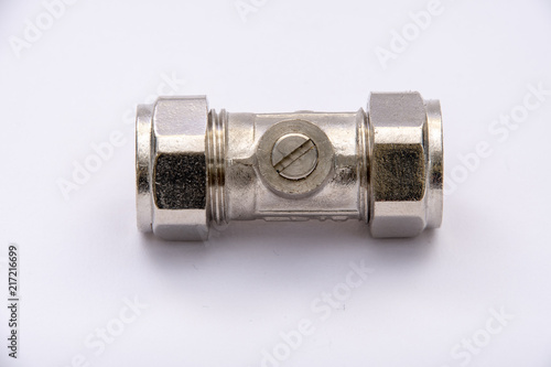 15mm metal plumbing pipe isolation valve photo