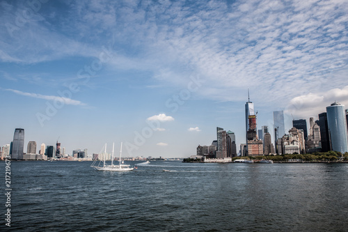 New York city sunset panorama  © Studio13lights