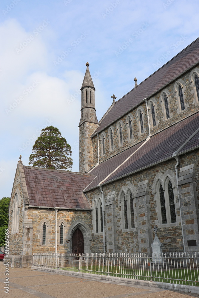 Irlande - Killarney - Un des 2 pinacles de la Cathédrale Sainte-Marie