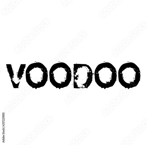 voodoo stamp , label
