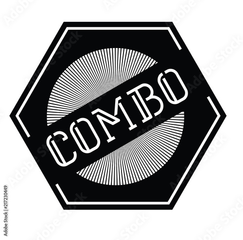 combo stamp , label