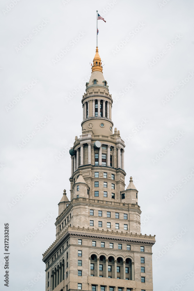 The Terminal Tower, in downtown Cleveland, Ohio