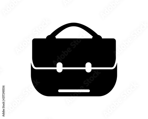 black bag suitcase satchel image vector icon logo