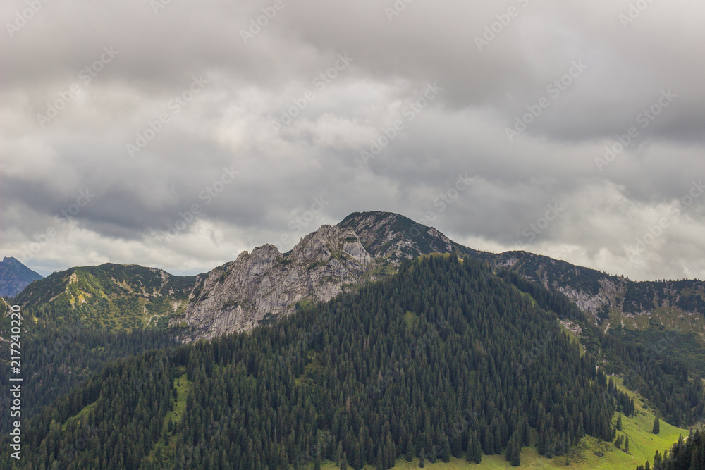Obraz na plátně Tegernsee Mountain