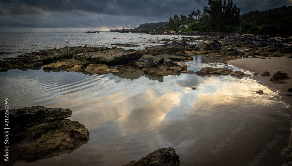 Fototapeta premium Reflections of Sunset 