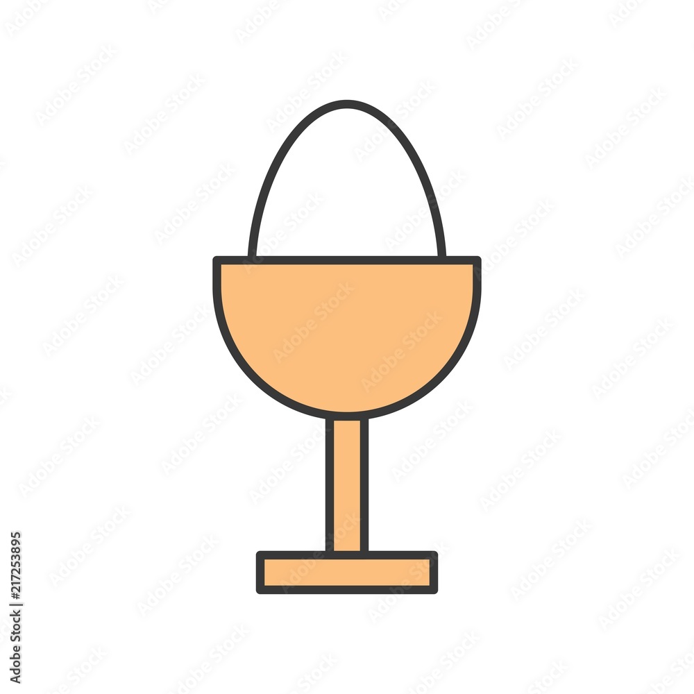 Boiled egg, Food set, filled outline icon Boiled egg, Food set, filled outline icon