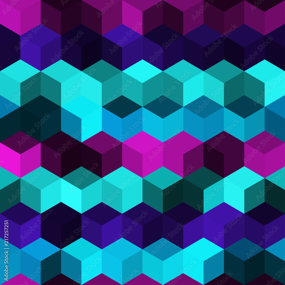 Hexagon grid seamless vector background. Stylized polygons bauhaus corners geometric design. Trendy colors hexagon cells pattern for card or cover. Hexagonal shapes modern backdrop. Hexagon grid seamless vector background. Stylized polygons bauhaus corners geometric design. Trendy colors hexagon cells pattern for card or cover. Hexagonal shapes modern backdrop.