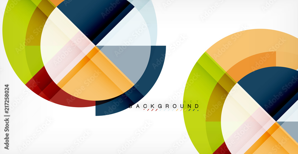 Vector circle abstract background Vector circle abstract background
