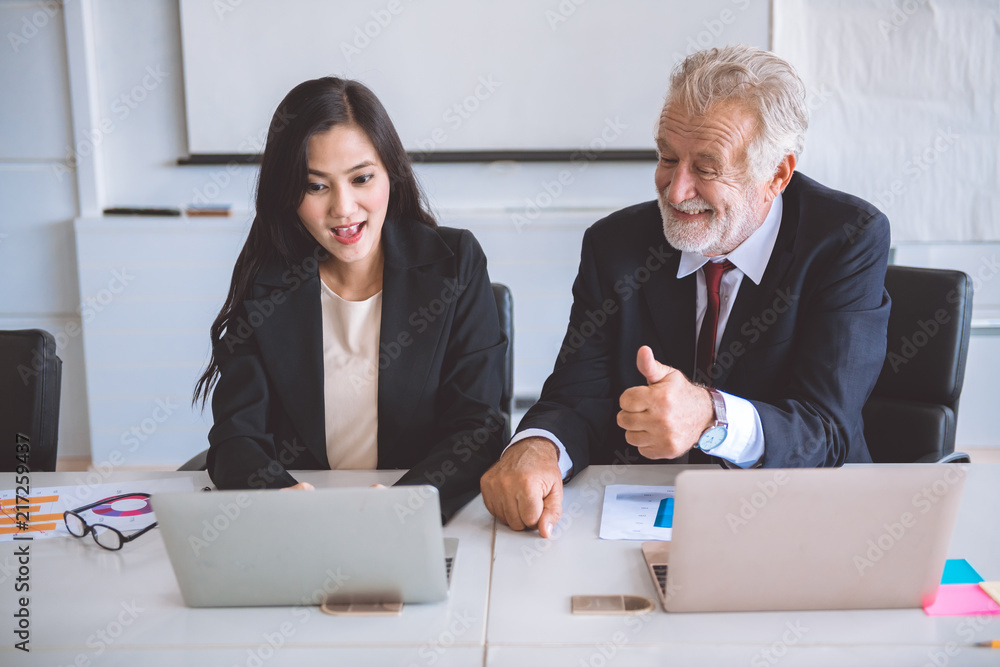 Businesswoman typing on laptop. Businesswoman typing on laptop.