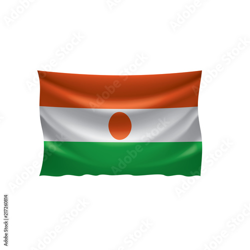 Free Download Niger flag, vector illustration on a white background - GFXLoad