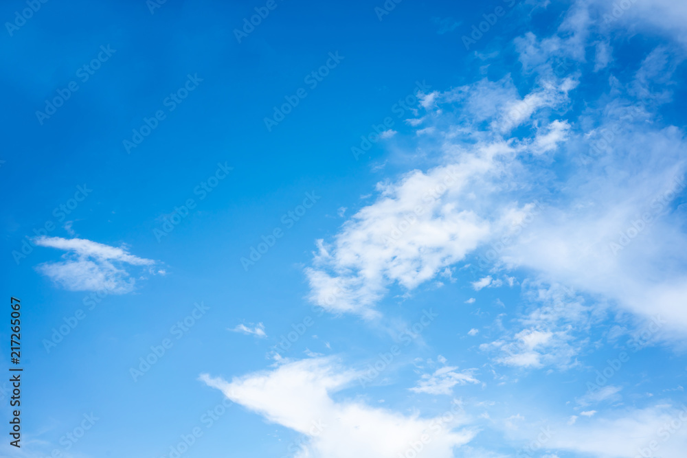 Beautiful blue sky and blurred sky for background Beautiful blue sky and blurred sky for background