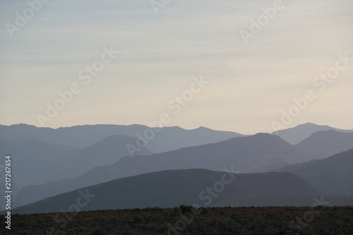 Photography Hazy Mountain