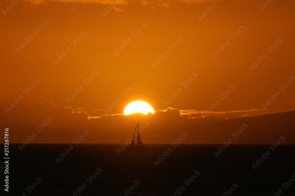 Sunset in Maui