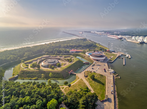 Kopgalis is the territory of Klaipeda city, located west of the city center, at the northernmost end of the Curonian Spit National Park, where the Curonian Lagoon connects with the Baltic Sea. photo