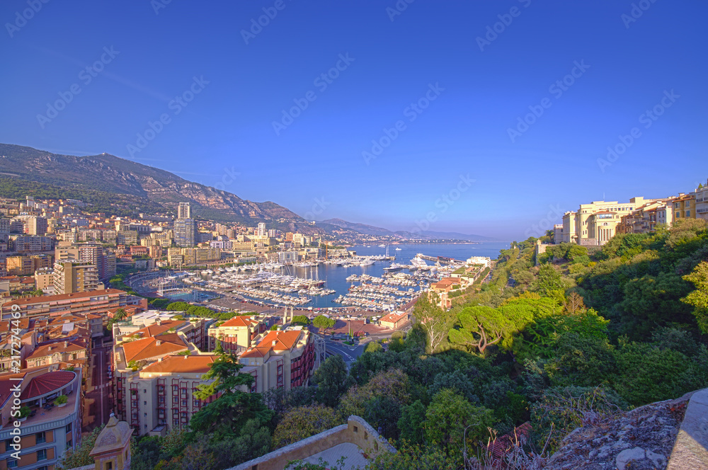 Monaco, Monte Carlo cityscape