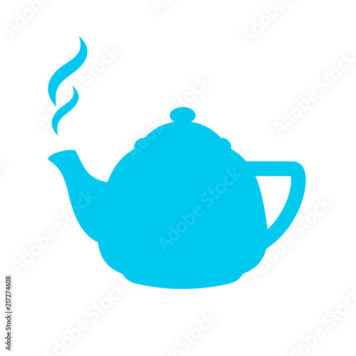 Tea pot vector icon