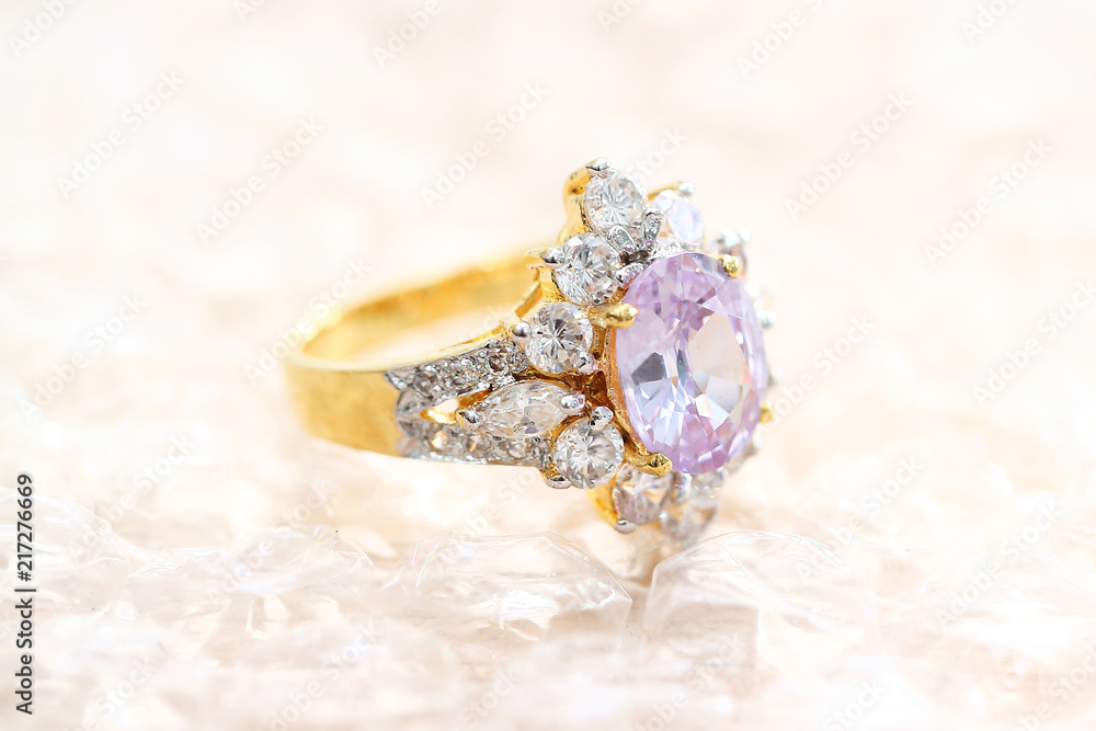 pink gemstone on diamond ring pink gemstone on diamond ring