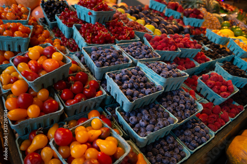 Fototapeta Naklejka Na Ścianę i Meble -  Fresh Fruits and Berries