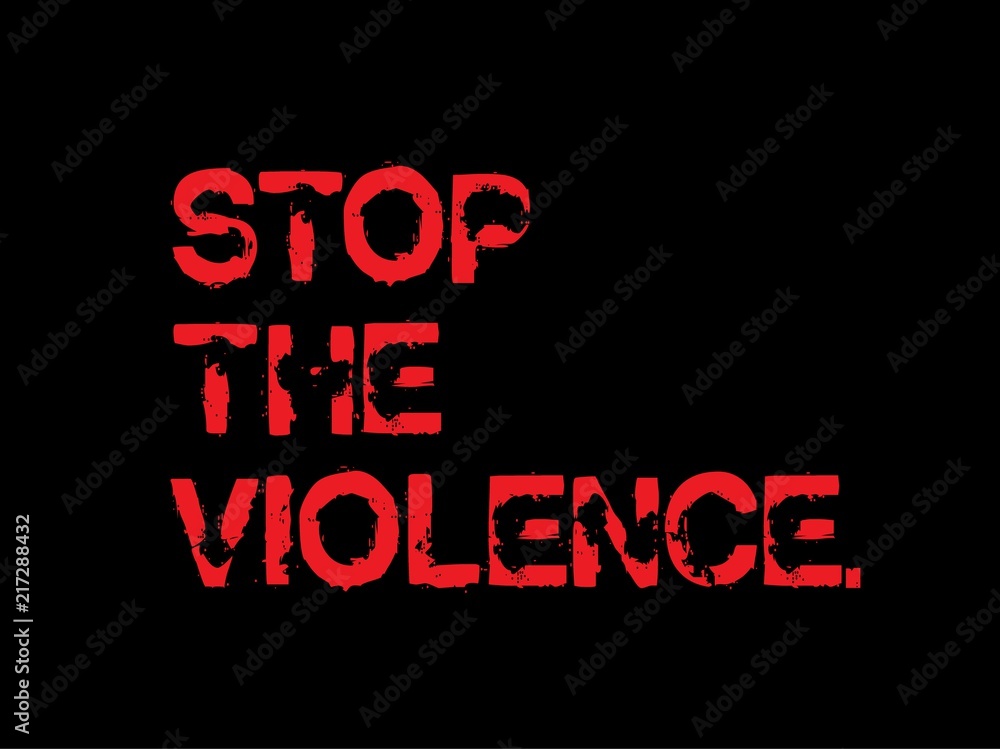 Stop The Violence motivation quote Stop The Violence motivation quote