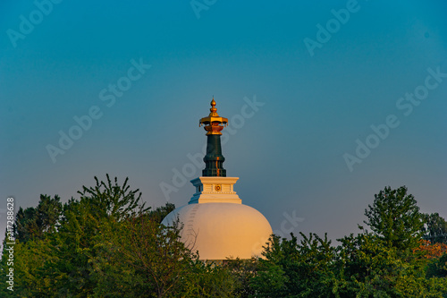 Light Ceremony at the Peace Pagode Vienna photo