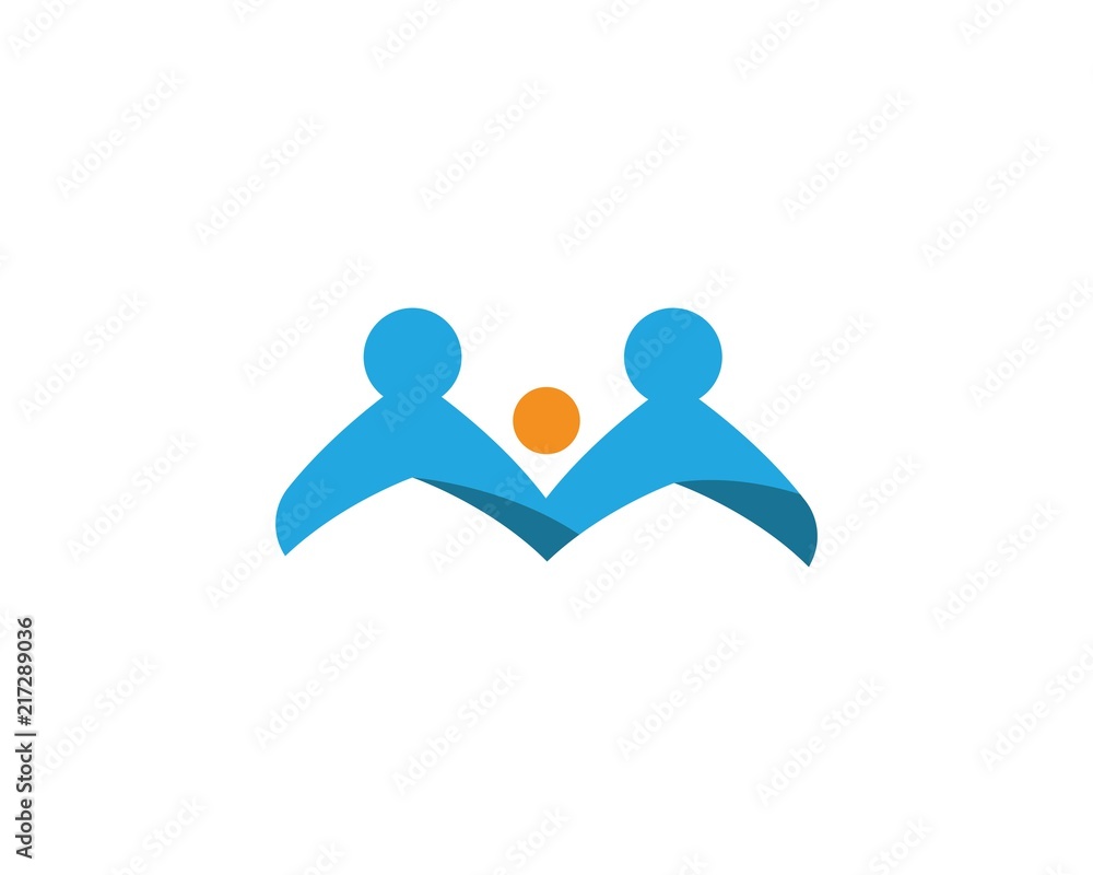 community care Logo template community care Logo template