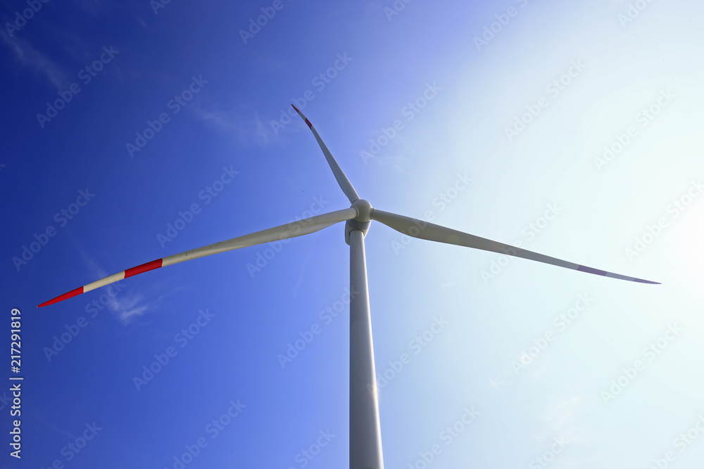 Fototapeta premium Wind power equipment