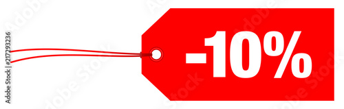 Hangtag "Sale" -10%