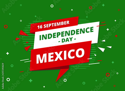 Mexico Independence day vector illustration