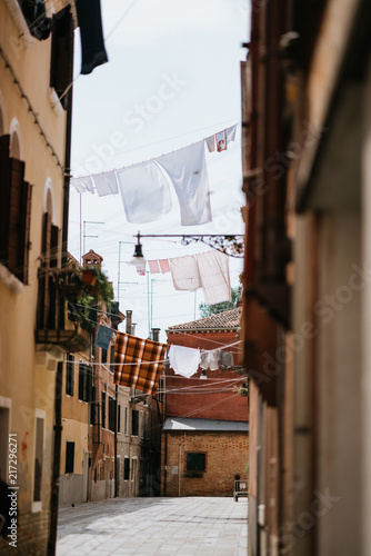 Laundry drying in Venice