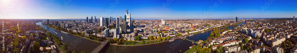 frankfurt skyline - panorama