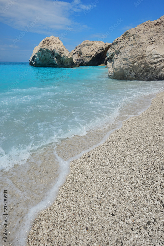 Waters of Ionian sea, Lefkada