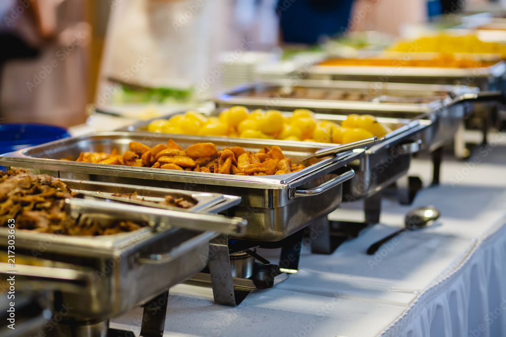 Fototapeta premium catering wedding buffet for events