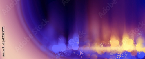 Abstract dark bokeh background, purple and pink, festive cover background