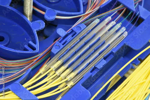 Foto Fiber Optic Splice Tray