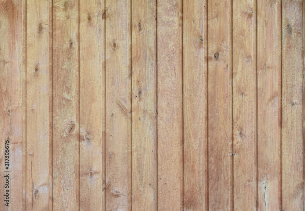 Wall of wooden lining Wall of wooden lining