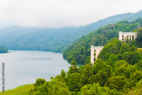 mountain lake a of Azerbaijan
