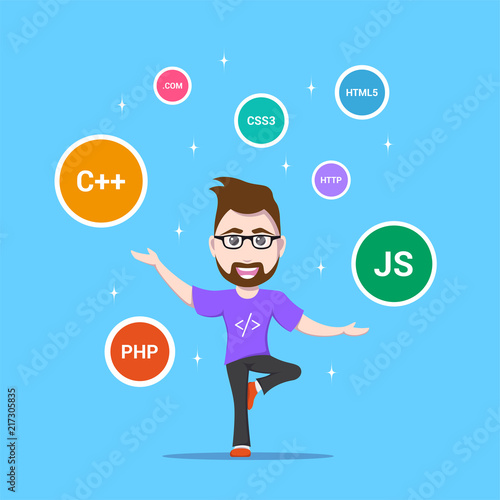 programmer man character