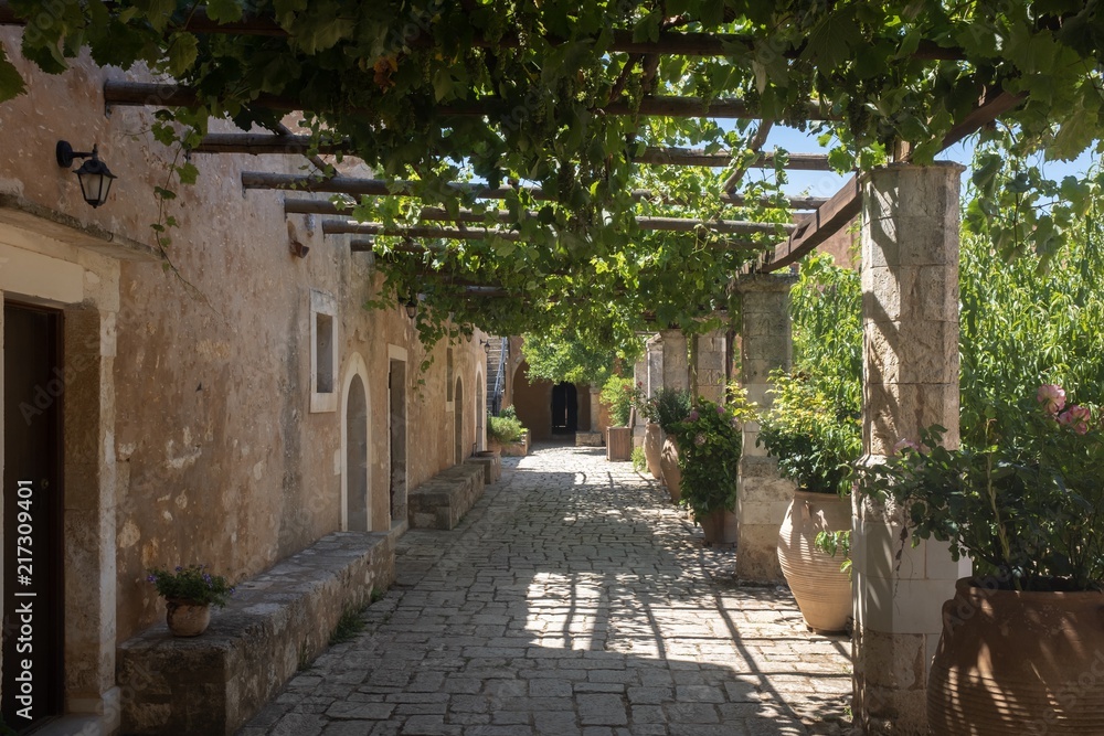 Obraz premium Kreta Grecja Klasztor Arkadi