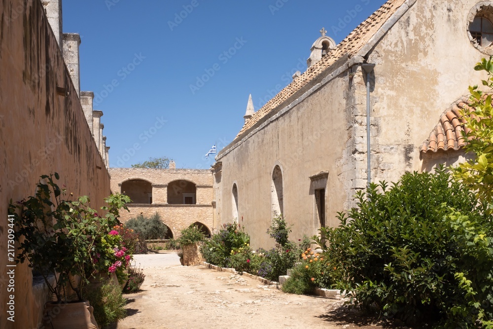 Crete Greece Arkadi Monastery