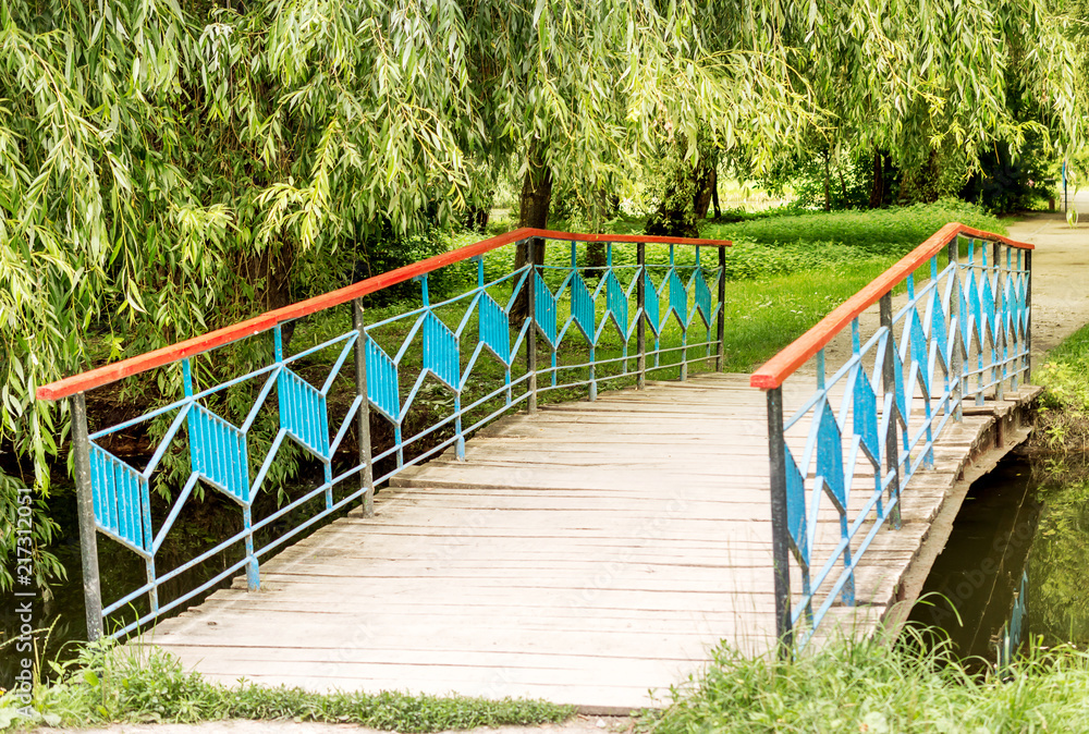 Bridge in the park.