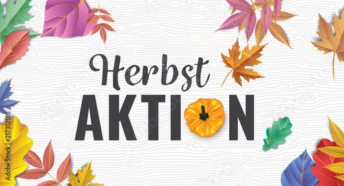 Herbstaktion.