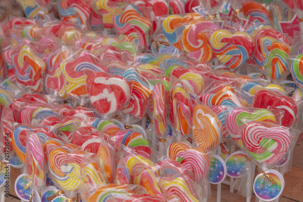 colorful lollipops , star, circle colorful lollipops , star, circle