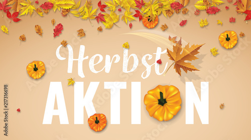 Herbstaktion.