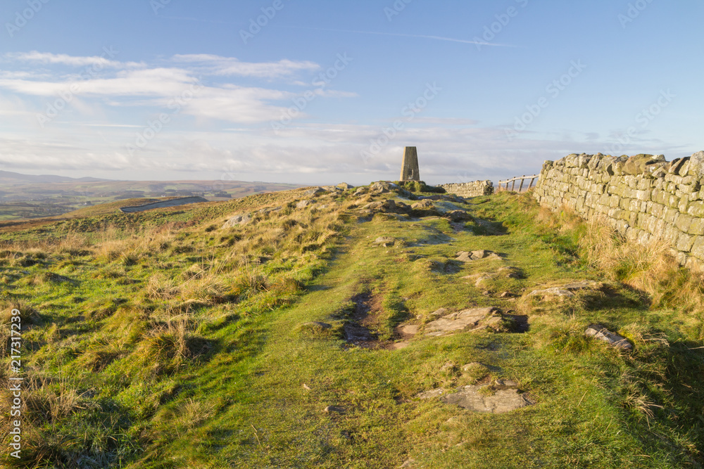 Trig Point on Hadrian's Wall