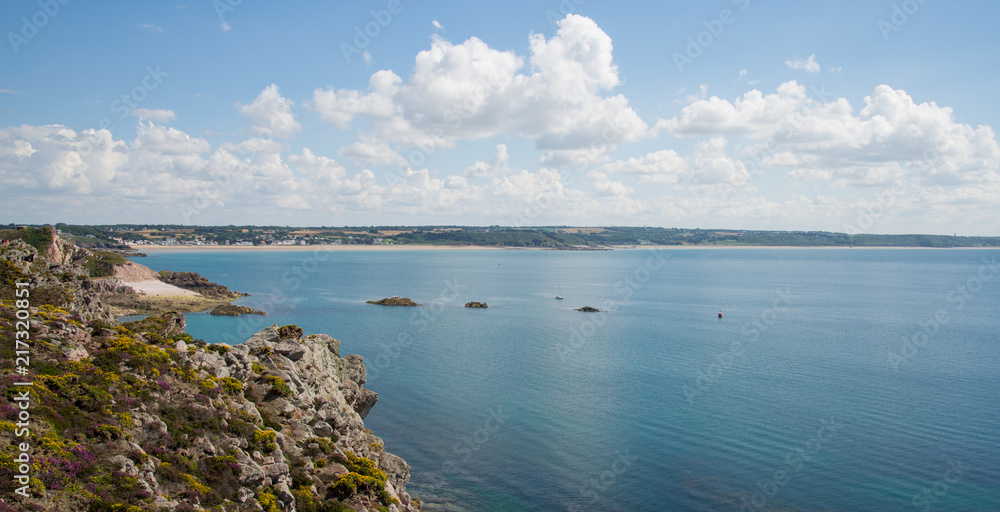 Panorama Cap d'Erquy Côte d'Armor Bretagne France 