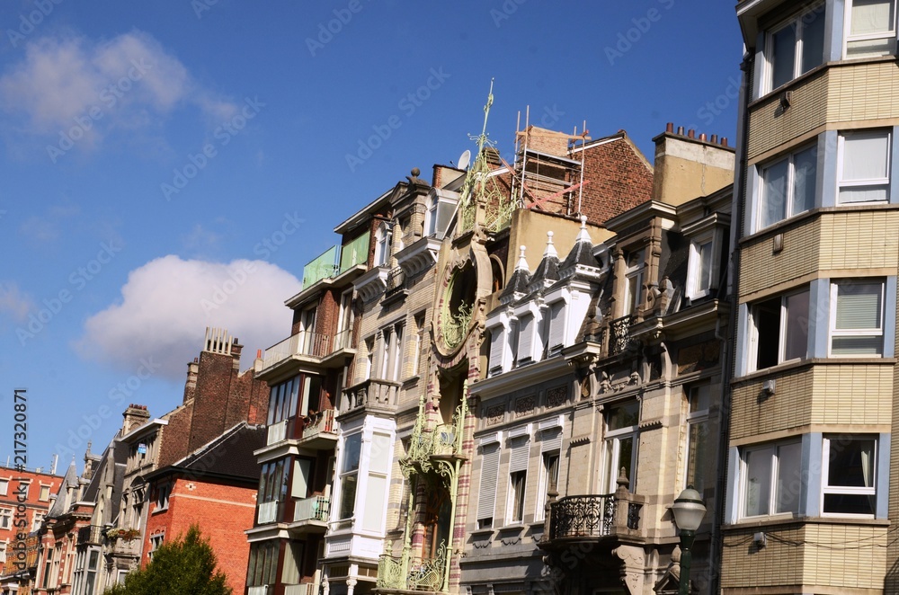 Bruxelles : Square Ambiorix (Belgique)
